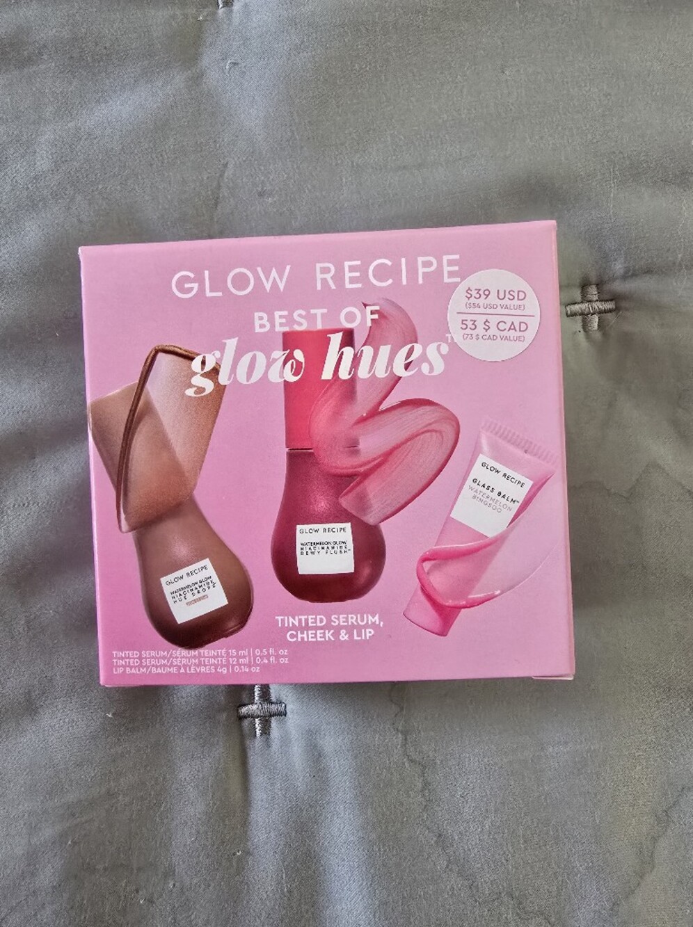 Glow Recipe Best of Glow Hues Tinted Serum Cheek & Lip Set - Pink